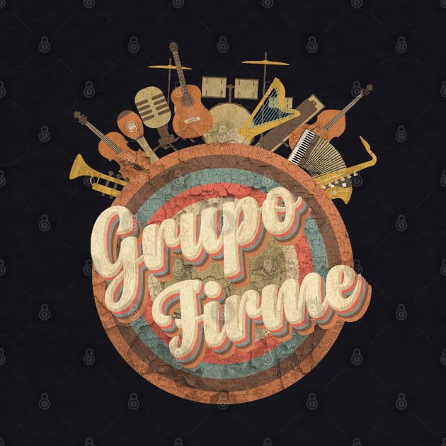 Music Tour Vintage Retro Style // Grupo Firme by kumurkumur